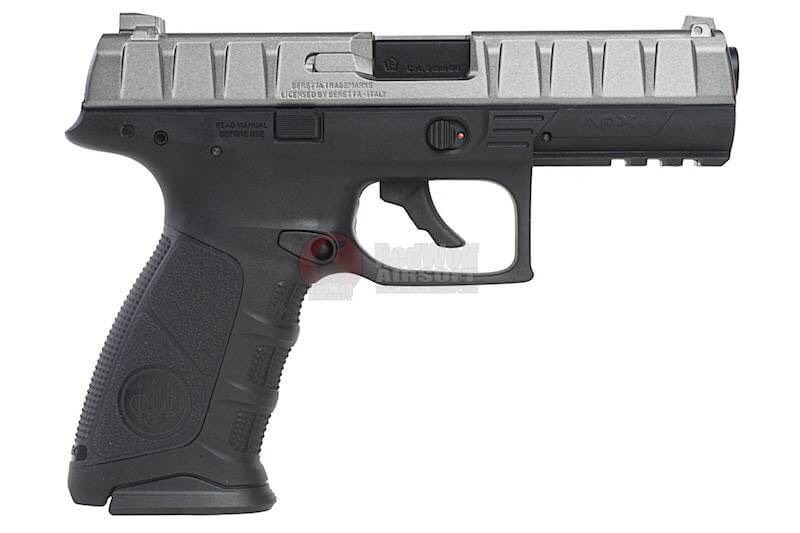New.Umarex BERETTA APX CO2 6mm Airsoft Pistol (GK099, Metal Gray) ราคาพิเศษ