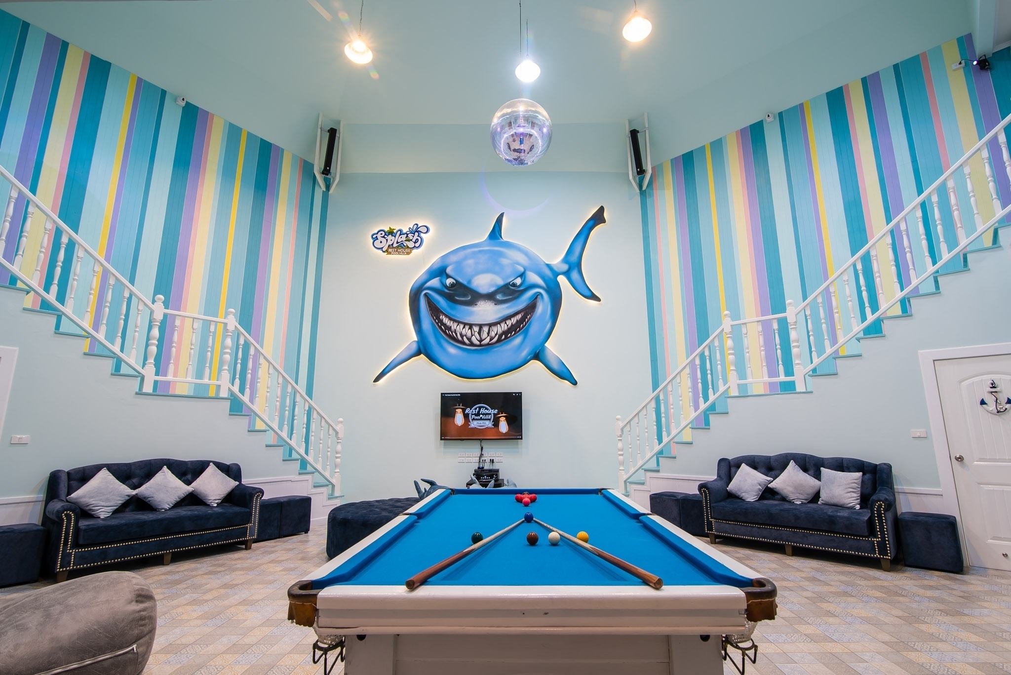 HR7005 บ้านพักชะอำ บ้านพาสเทล