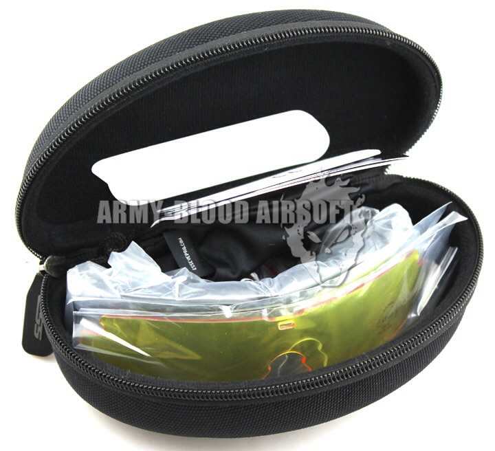 ESS Crossbow Ballistic 3LS Kit Eyewear Tactical Glasses E4 Polarized Reduces Glare Lens (BK)prev next