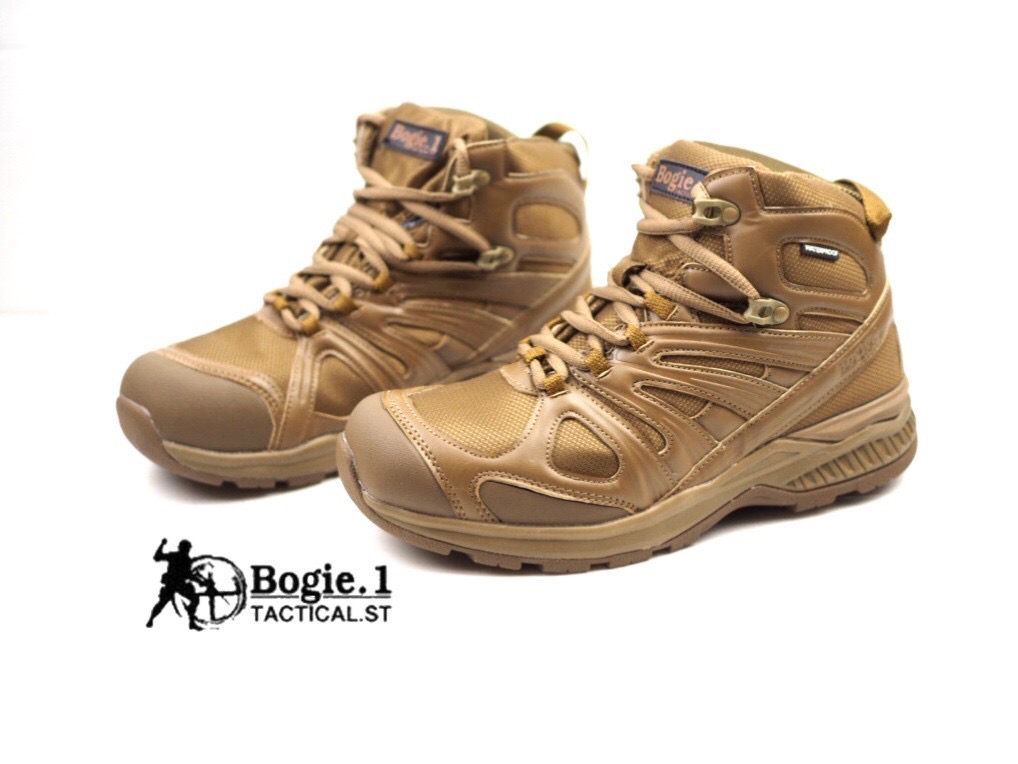 NEW รองเท้า SHOES ATTACK @G-TEX ( WATER PROOF) ภายใต้การผลิตของแบรนด์Bogie1 Tactical ในแวดวงสินค้าประเภท Tactical และ Outdoor นั้น คุณสมบัติการกันน้ำและการระบายอากาศของผลิตภัณฑ์เป็นสิ่งที่สำคัญ เพราะกิจกรรมที่ผู้สวมใส่ใช้งานจะต้องเผชิญนั้นมีหลากหลาย เป็นร