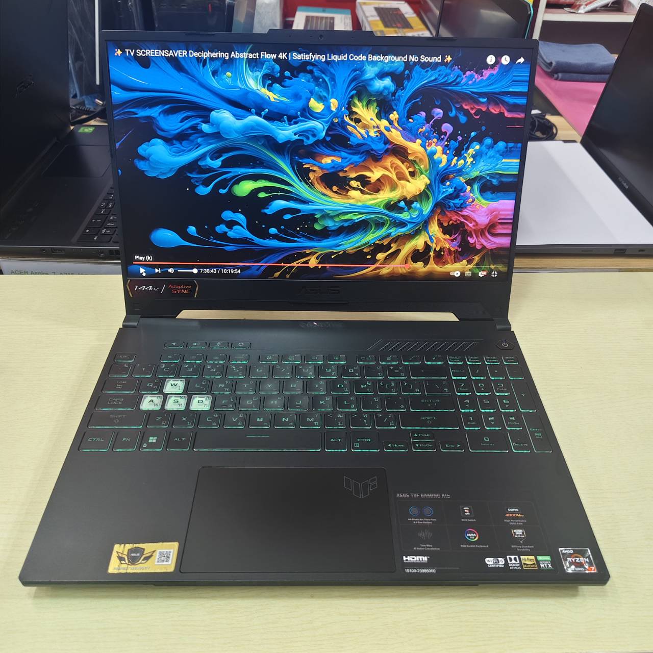 ASUS TUF GAMING A15 FA507RF-HN018W สภาพเครื่อง 80%