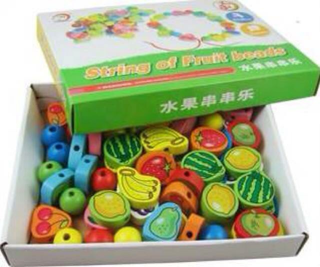 ร้อยเชือกกล่องผลไม้