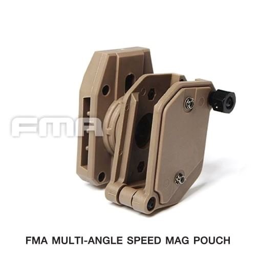 (shiny)...FMA multi-angle speed mag pouch ผลิตจากวัสดุ Nylon PA66 ชั้นดี ใช้กับแม็กกาซีนได้ทั้ง 9 มม/11 มม/1911 ซองปรับหนืดได้ ตามความชอบ ปรับองศา ได้ตามความถนัด ใช้สอดเข็มขัด ขนาด 1.5" 3 สี ดำ ทราย แดงเลือดนก ...ราคาส่ง 950 บาท