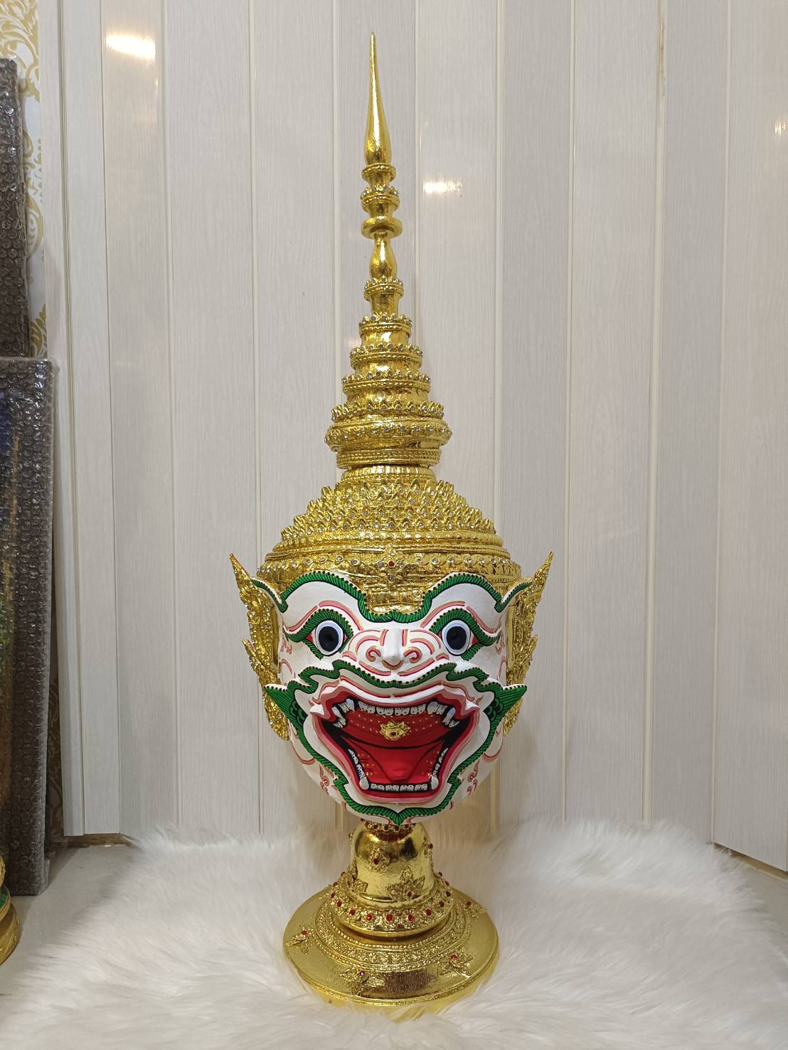 หัวโขน หนุมานครองเมือง ขนาดสวมหัว