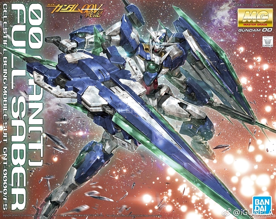 [PO]MG 1/100 GNT-0000/FS 00 QAN[T] Full Saber[BANDAI]