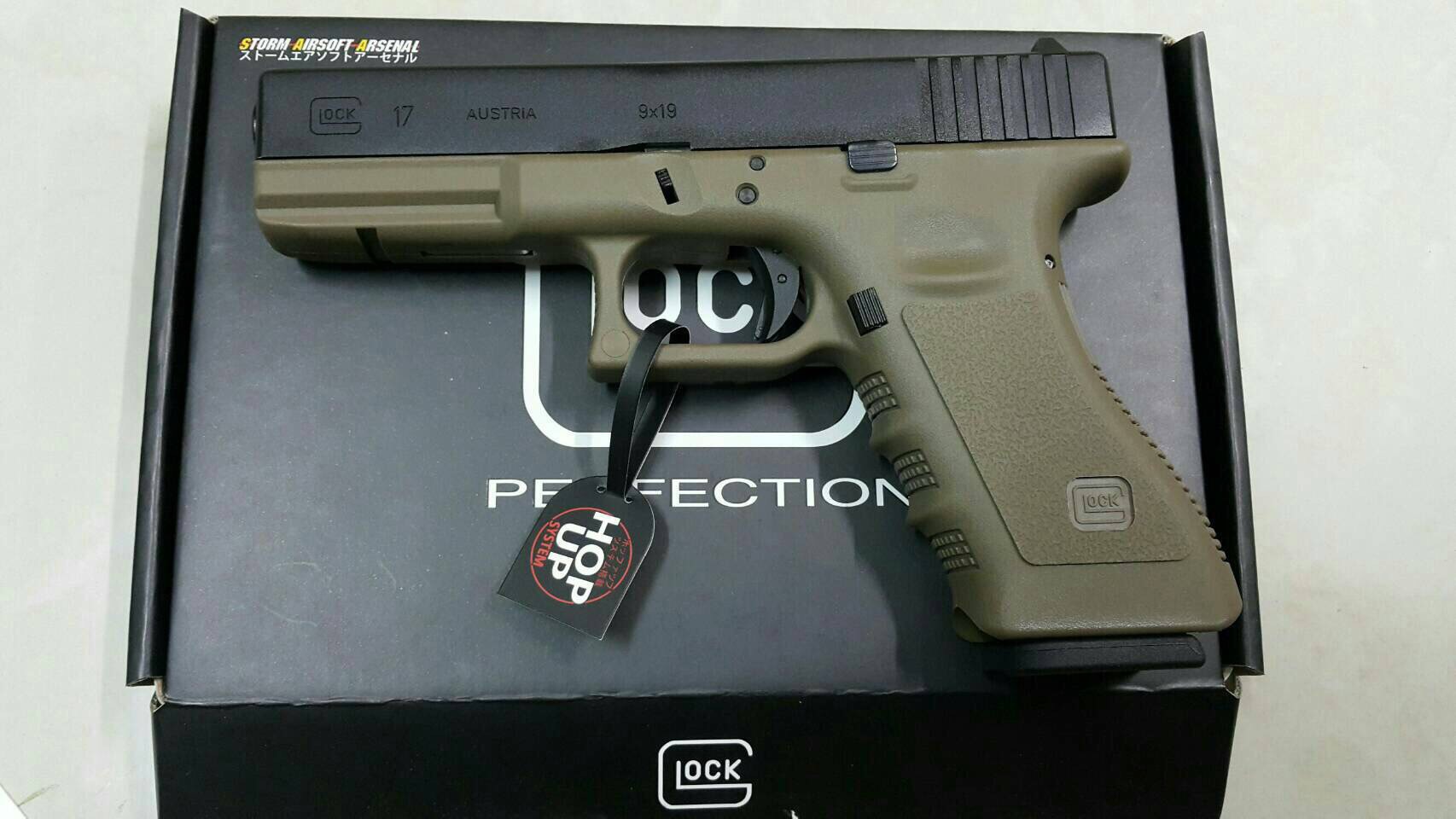 New.GLOCK17 Gen สีทราย-SAA (Full Marking) ราคาพิเศษ