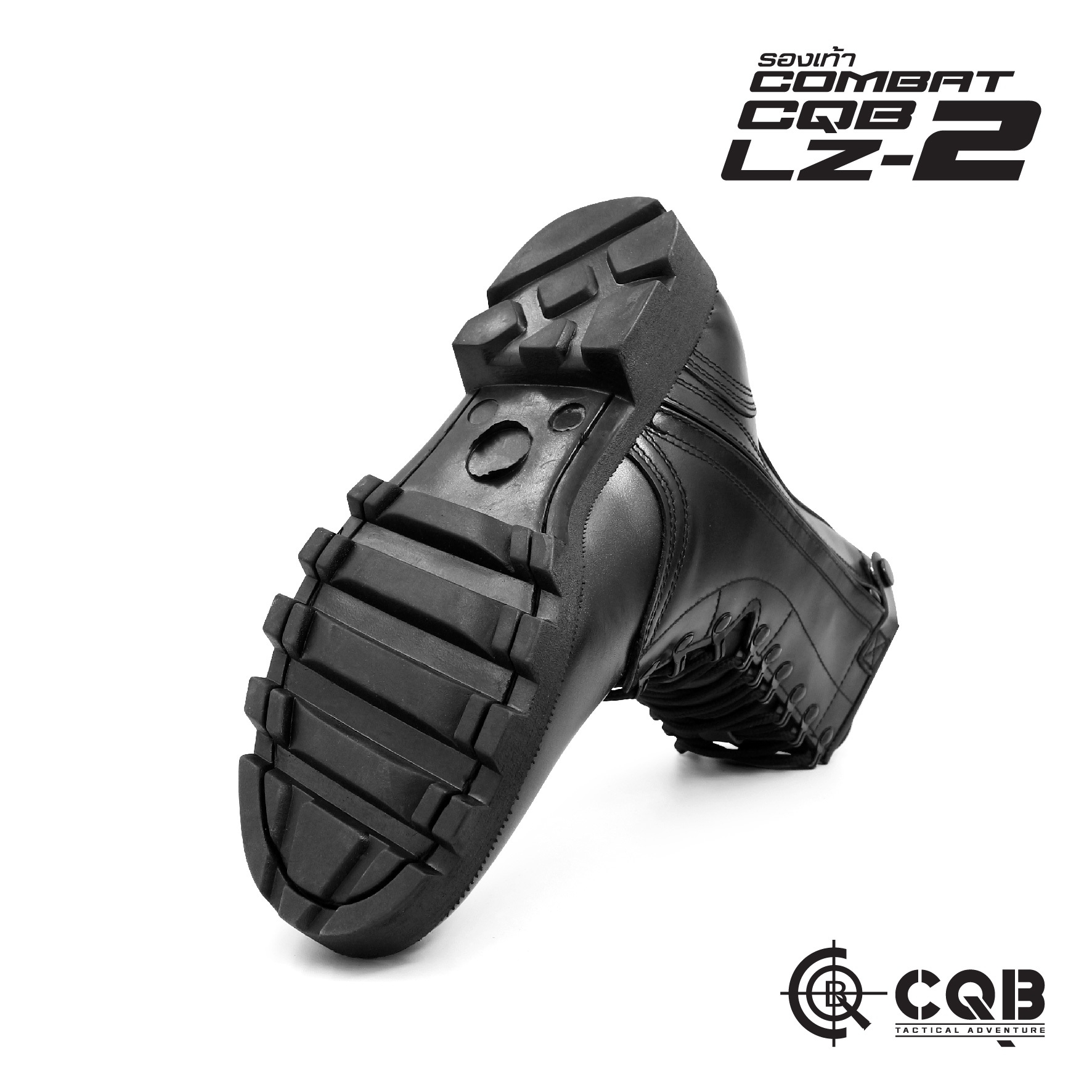 รองเท้า Combat CQB รุ่น LZ-2# (ซิปข้าง) -มีซิปข้าง เพื่อความสะดวก ในการสวมใส่ -ตาไก่ปลดไว 9 รู ความสูงจากพื้น 10 นิ้ว -น้ำหนักเบา หนังมีความนุ่มใส่สบาย -รองพื้นนิ่ม ใส่ไม่เจ็บเท้า -ขัดหรือวนน้ำ ขึ้นเงาได้ง่าย -เย็บพื้นด้านนอก และ ยึดน๊อตด้าน -ในพื้นรองเท้