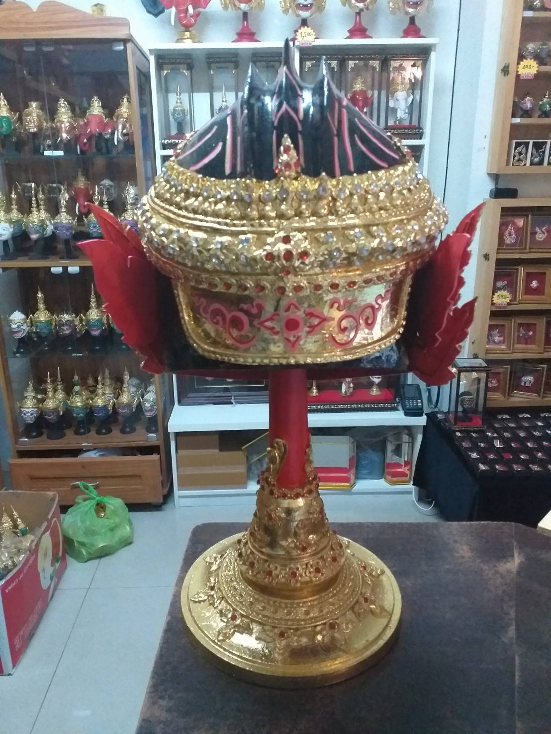 หัวโขน นิลพัท ขนาดสวมหัว