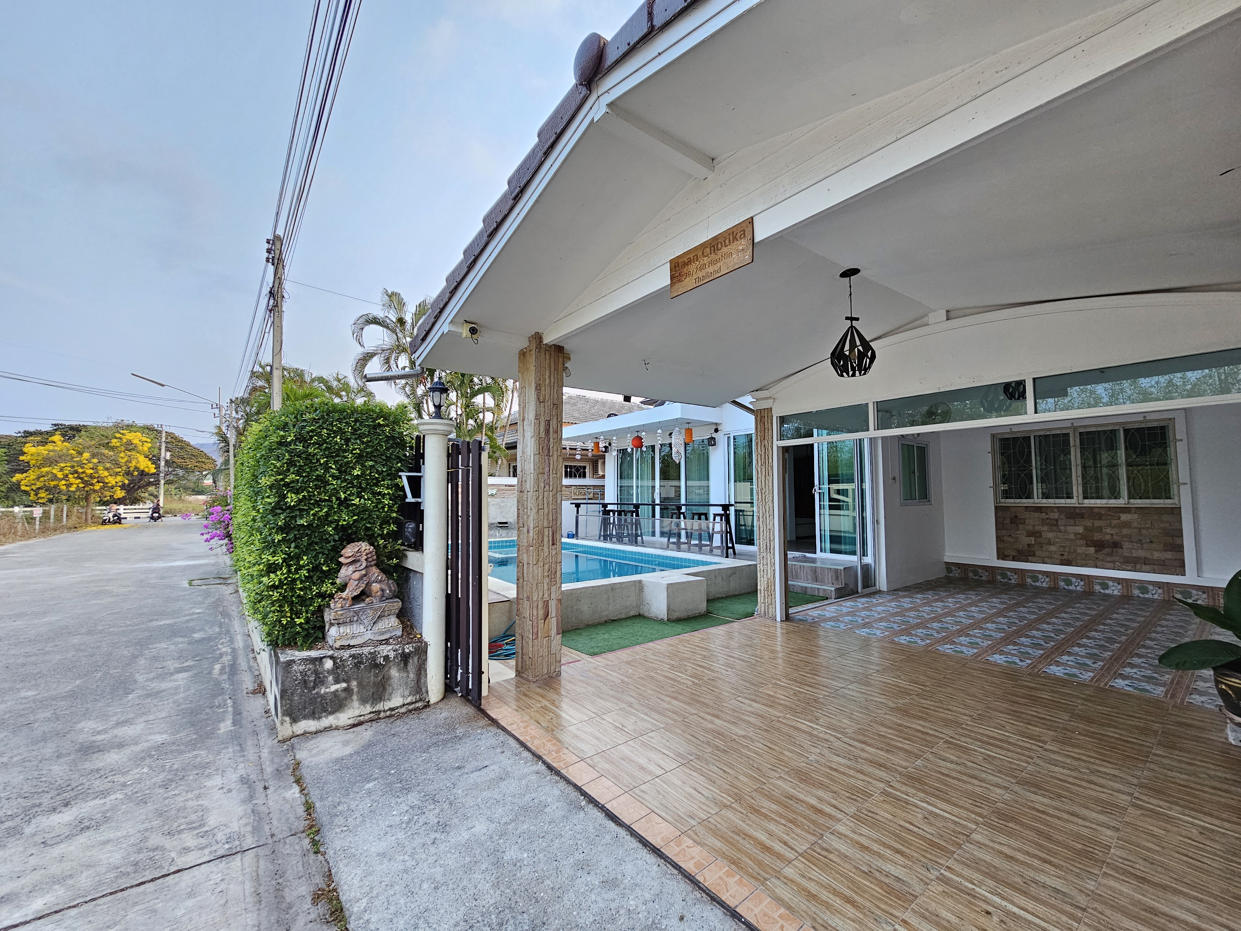 HR3056 บ้านพักหัวหิน บ้านเจโช พูลวิลล่า