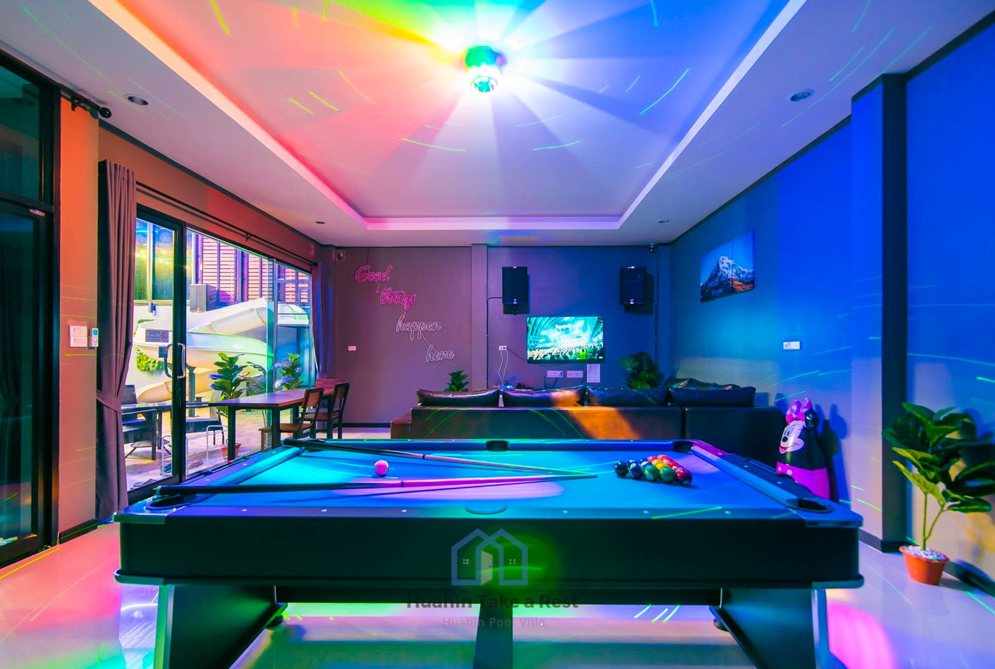 HR6017 บ้านพักชะอำ บ้านพีพี พูลปาร์ตี้