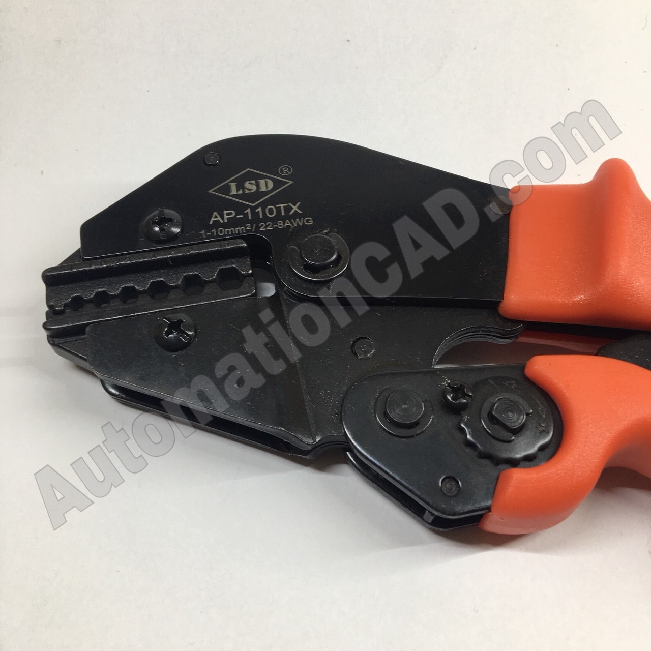 คีมย้ำหางปลาหัวหกเหลี่ยม