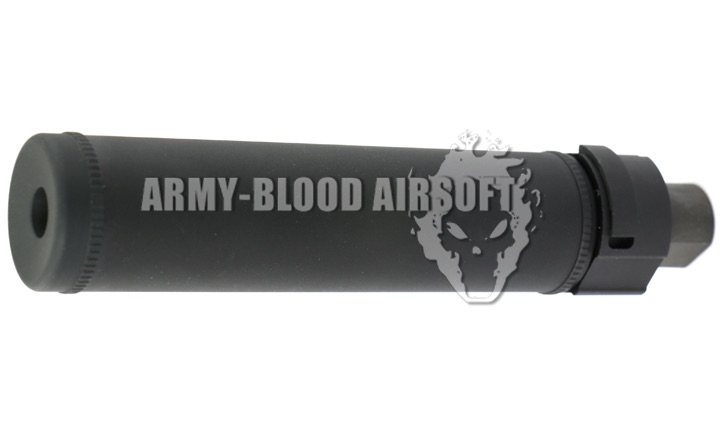 Surefire FA556 MG 6.72 inch Airsoft Suppressor Silencer W/ Flash Hider 14mm-next
