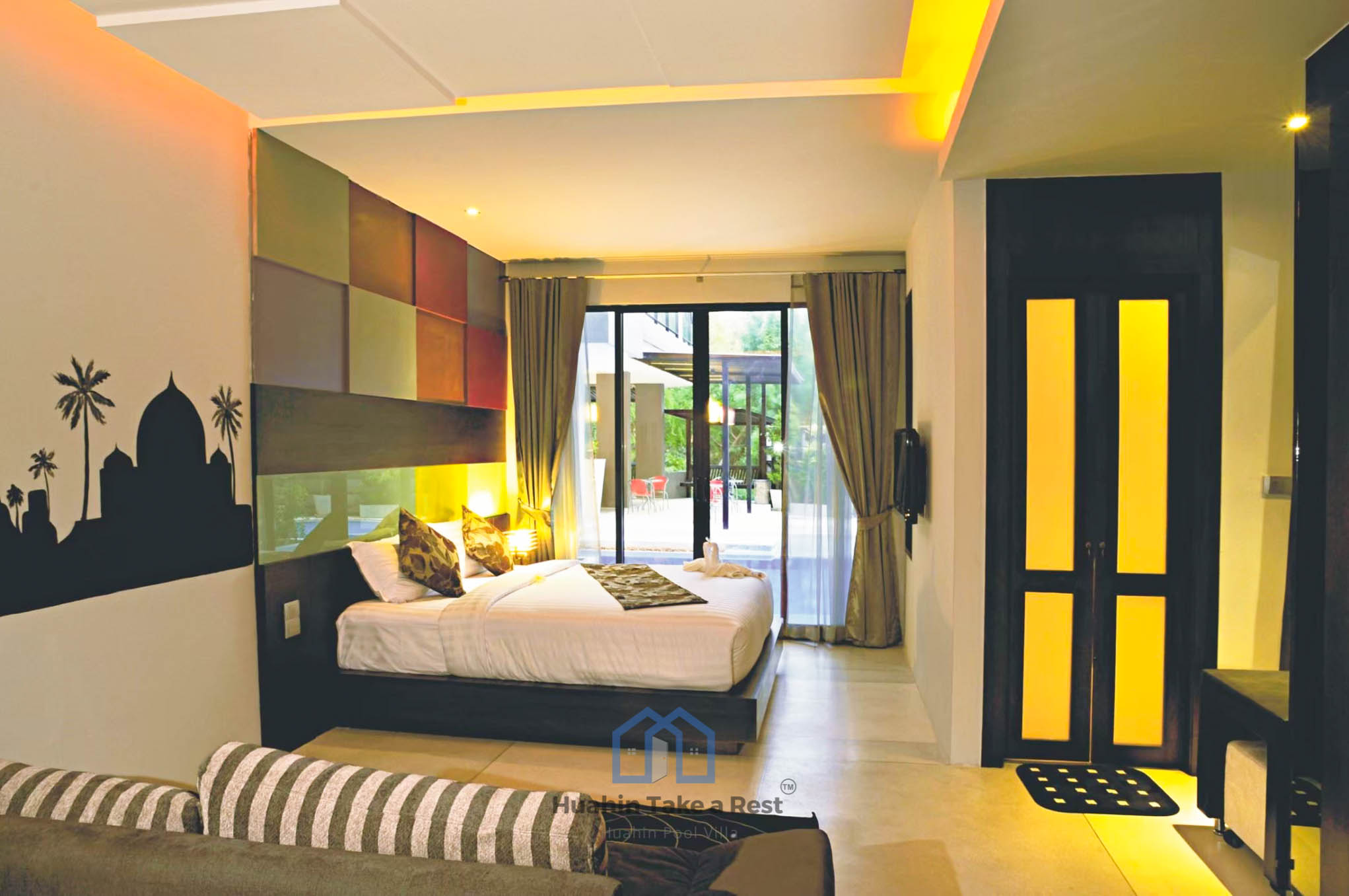 HR15034 บ้านพักหัวหิน บ้านมันตรา บีช (ใกล้ทะเล100ม.)