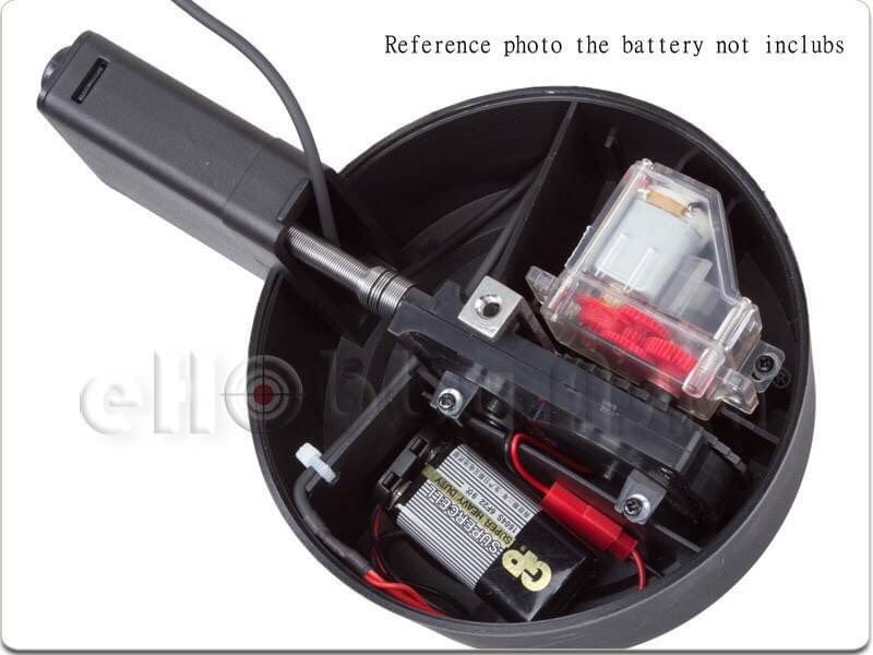 New.G&P 1500rd Attack Type Drum Magazine for M4/M16 AEG (BK) ราคาพิเศษ