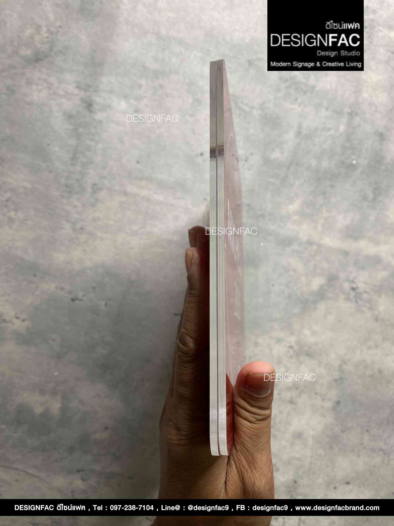 ป้ายร้าน MICHELIN 2025 ป้ายมิชลิน สไตล์โมเดิร์น มินิมอล