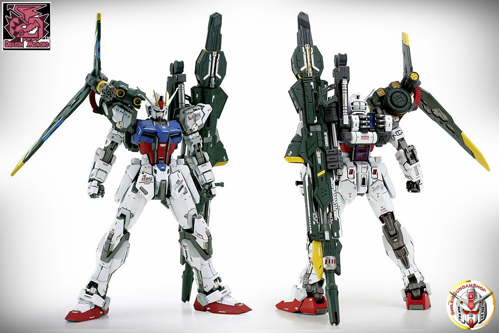[PO]MG 1/100 Launcher Strike Ver. RM [โมจีนMomoko]กล่องไม่สกรีน