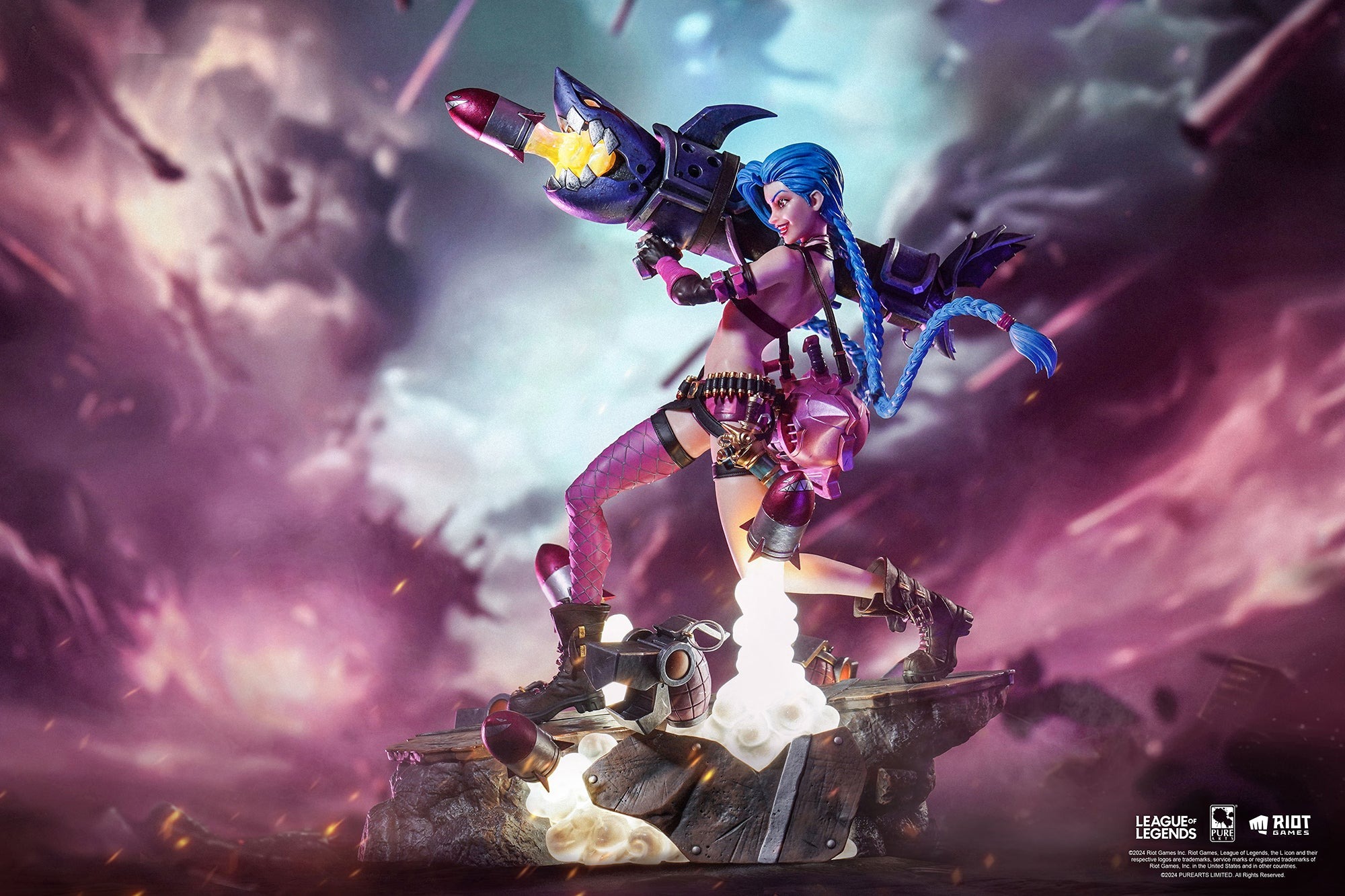 เปิดจอง : Jinx: League Of Legends 1/6 Scale By PUREARTS