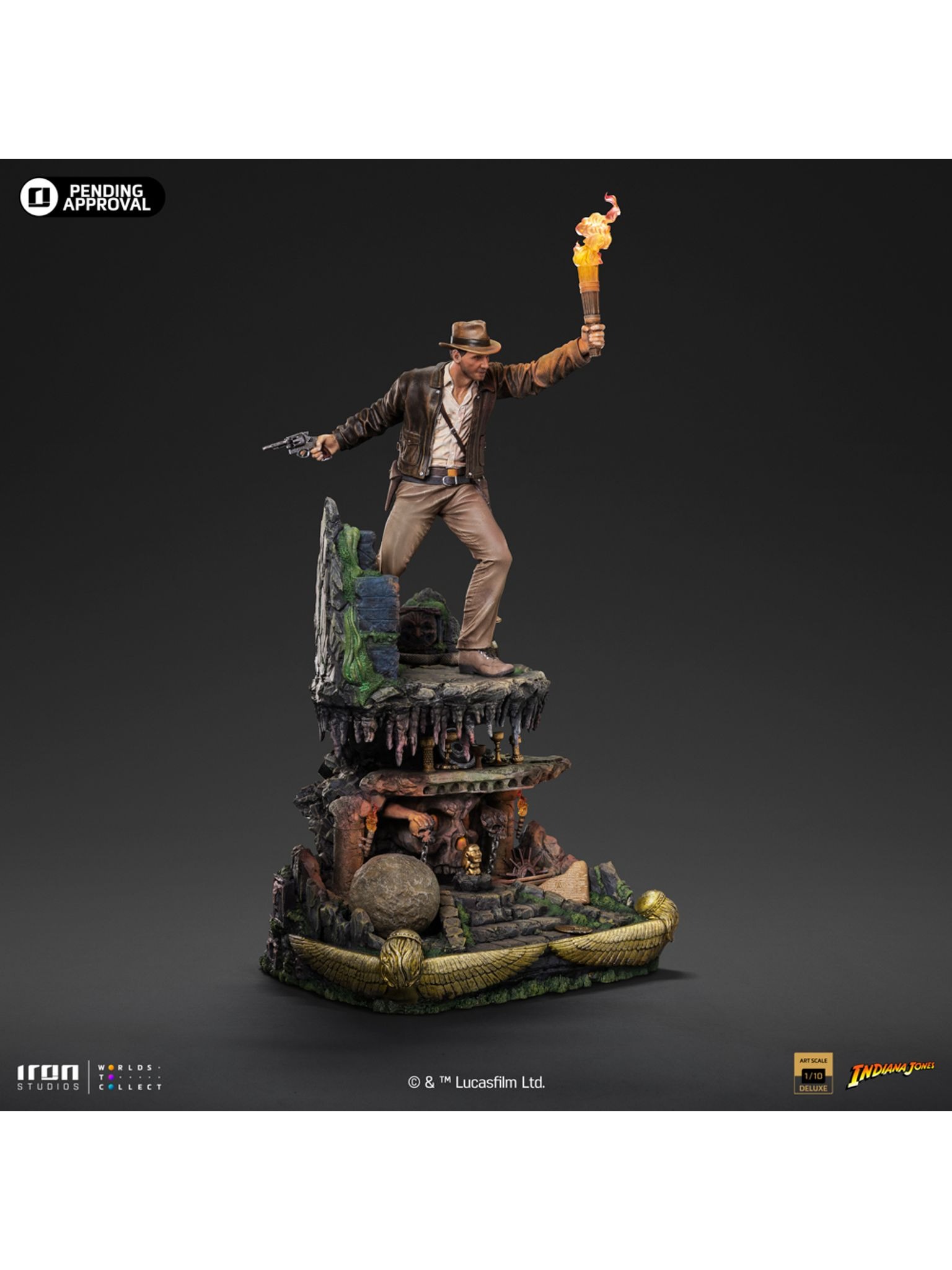 เปิดจอง : Indiana Jones: Indiana Jones 1/10 Scale (Deluxe)