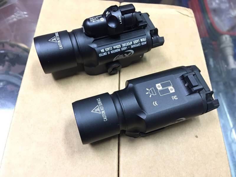 New.Surefire X400 LED WeaponLight with Laser New Type (BK) ราคาพิเศษ