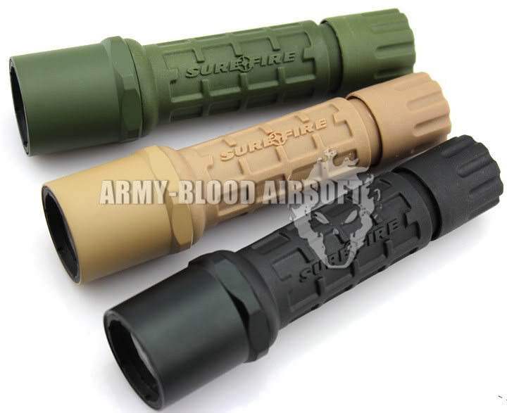 SureFire G2 Q5 LED Flashlight (BK/DE/OD)