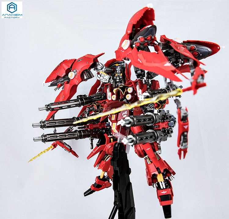 [PO]1/100 NZ-666 Kshatriya Warlock Red Version + 6 Gatling Gun[MC]โมสำเร็จ