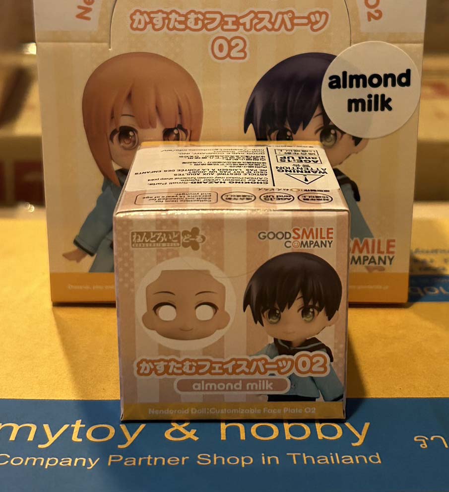 สินค้าพร้อมส่ง : Nendoroid Doll Customizable Face Plate 02 (Almond Milk)