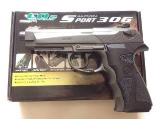 New.Wingun Sport 306 Co2. สีดำ Power (Muzzle Velocity) 350 FPS (CO2 Gas) ราคาพิเศษ