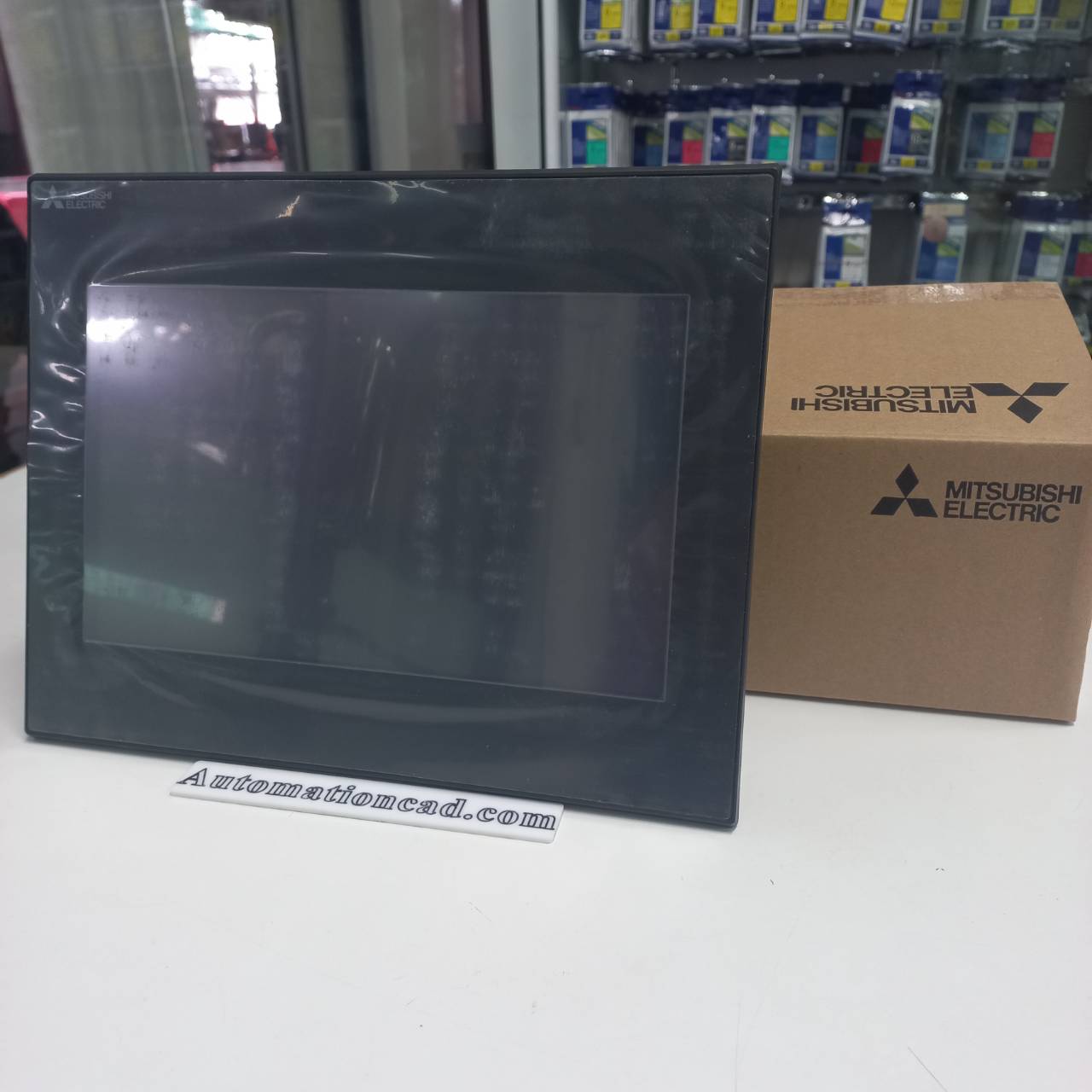 จอ TOUCH SCREEN MITSUBISHI รุ่น GS2110-WTBD-N ขนาด 10 นิ้ว เชื่อมต่อ PLC รุ่นต่างq