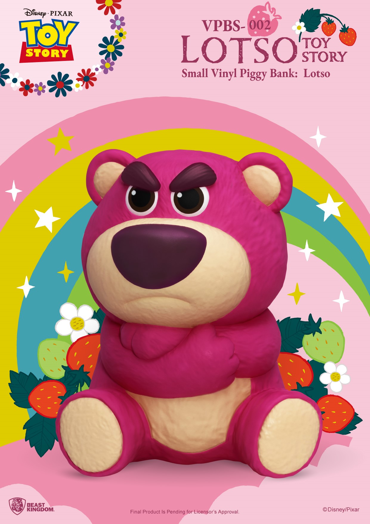 เปิดจอง : Lotso: Toy Story Small Vinyl Piggy Bank