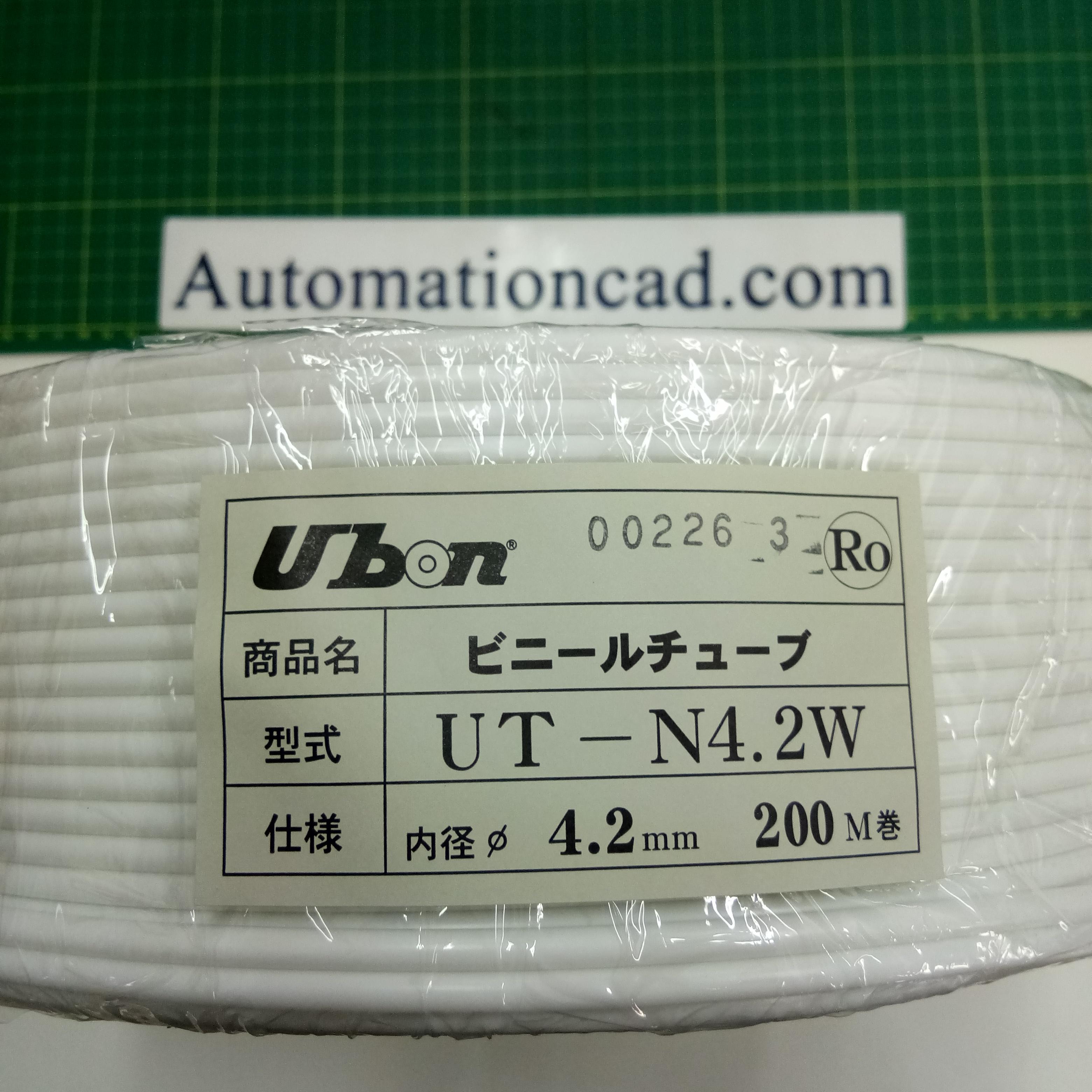 PVC TUBE จากญี่ปุ่น UBON ขนาด 4.2 mm. ใช้ได้กับสายไฟขนาด 2.5 mm²