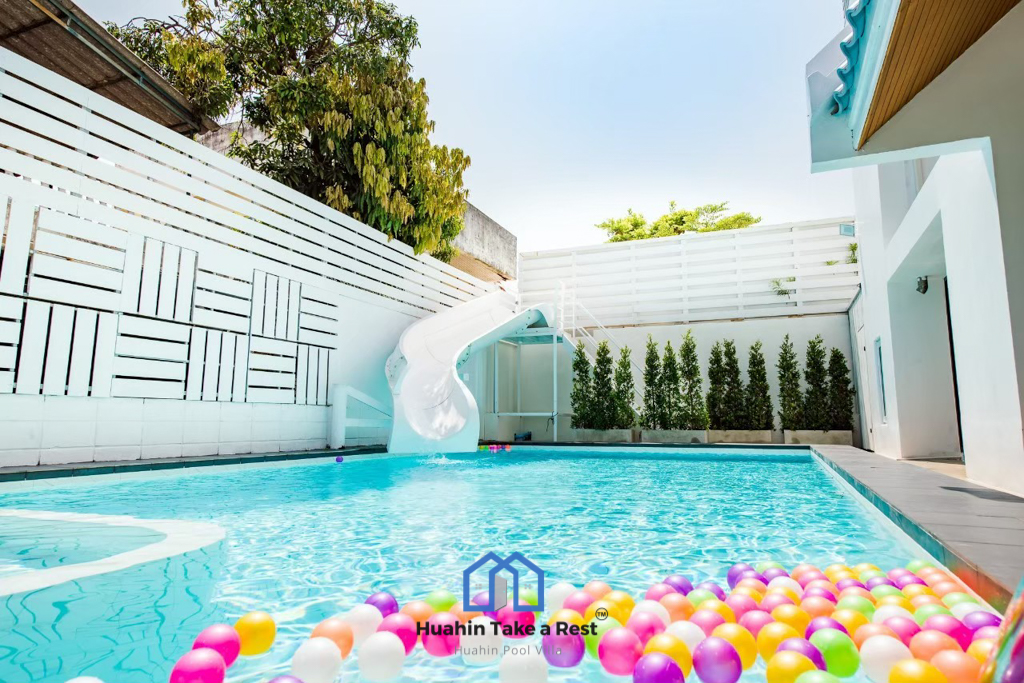 HR15041 บ้านพักหัวหิน บ้าน Miami Beach Villa