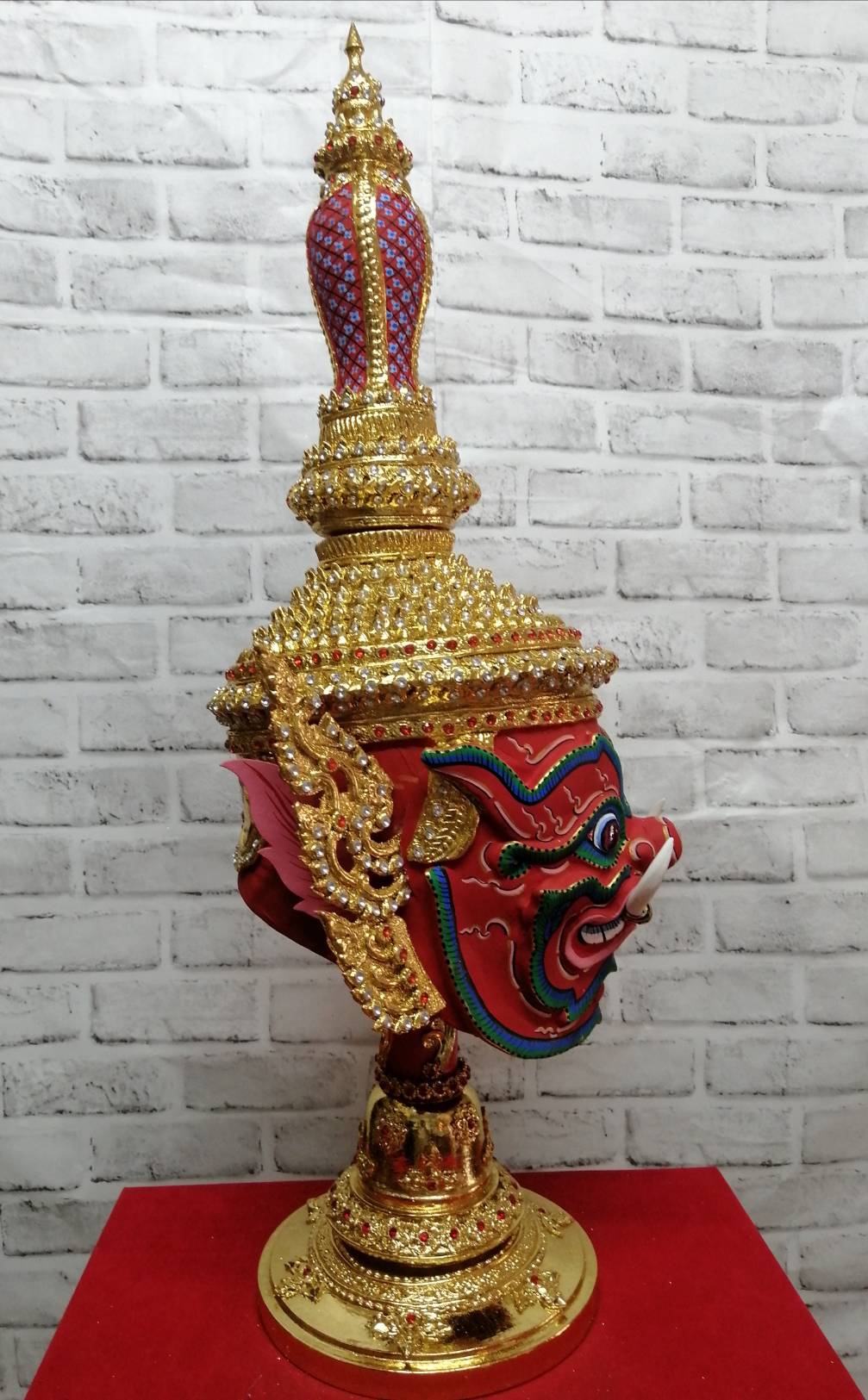 ท้าวเวสสุวรรณ ขนาดครอบ