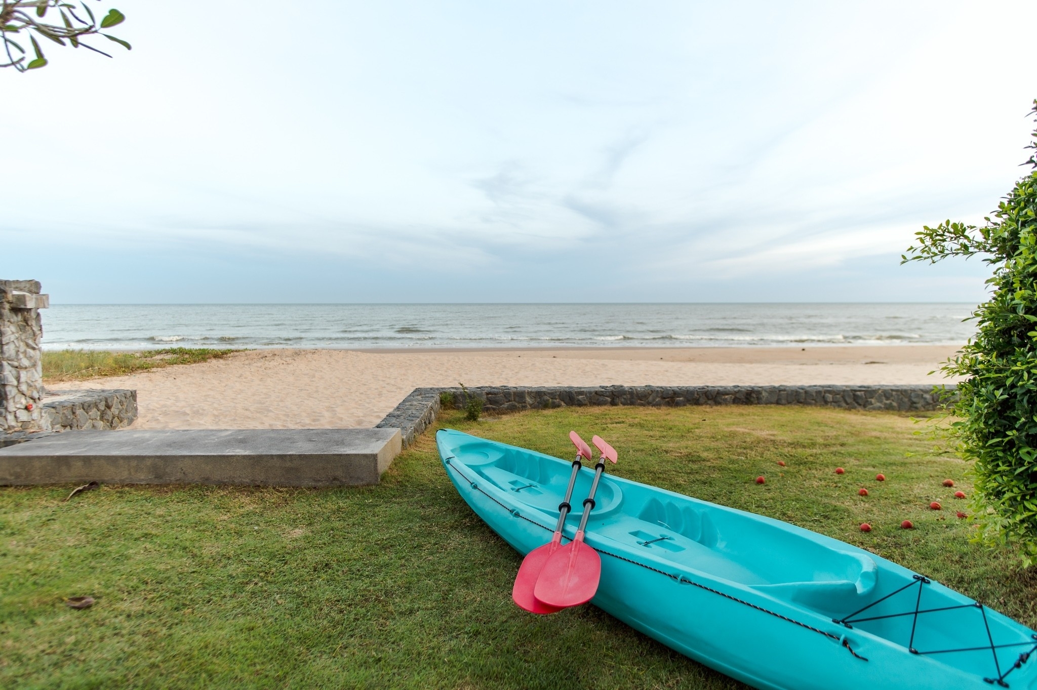 HR15088 บ้านพักติดทะเล S Beach pool villa Kuiburi