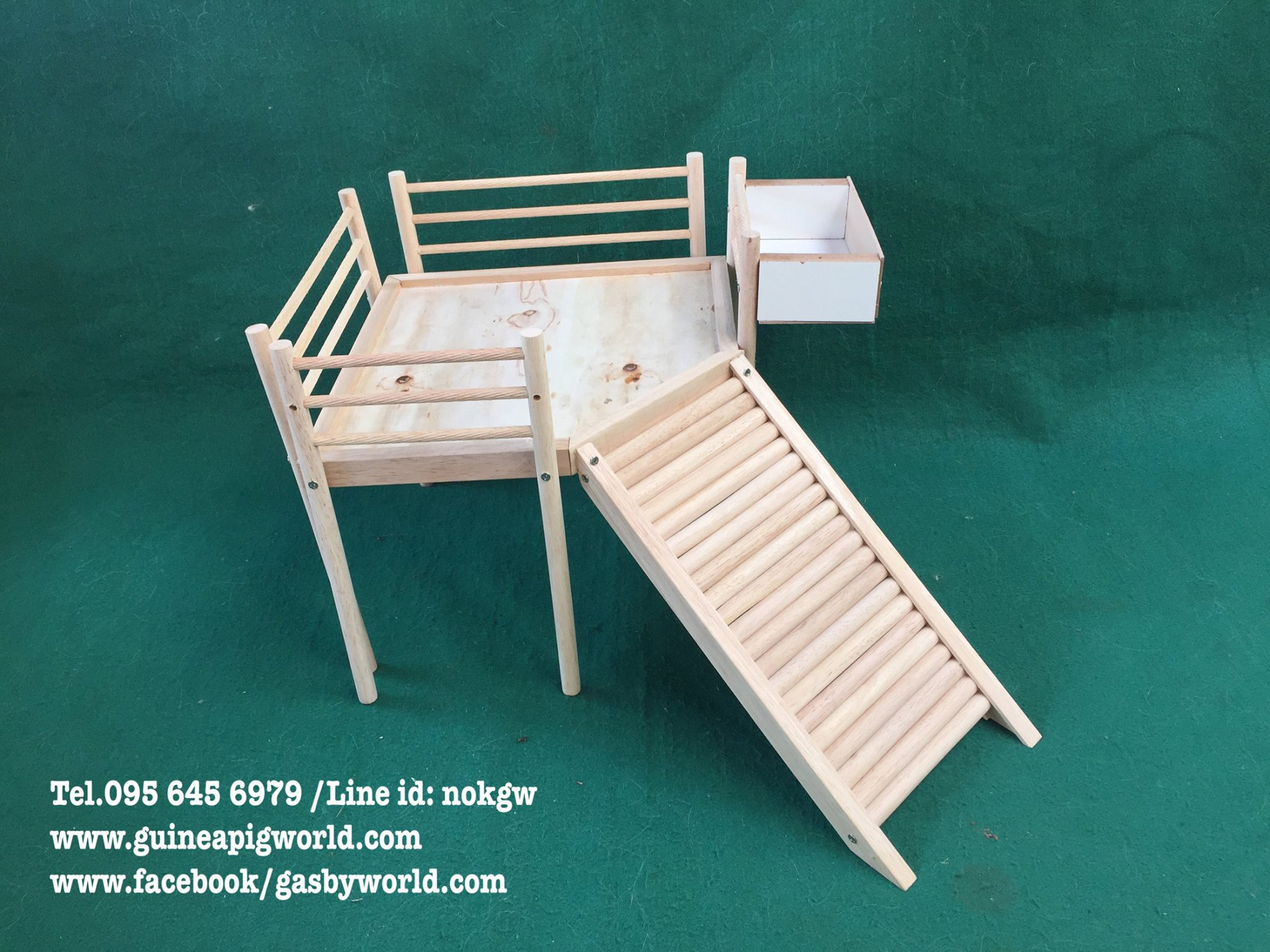 ชั้นลอยมีบันได 1 ข้าง (32.x64xh.31.5cm)