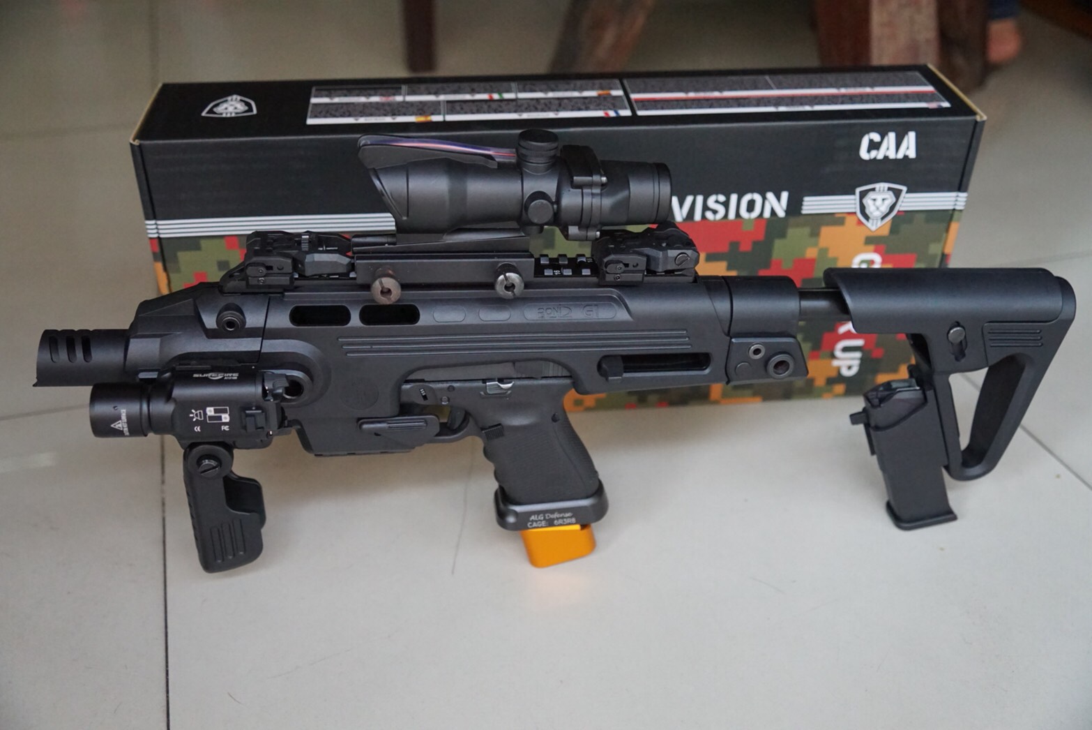 https://youtu.be/LR-4NMNYP3s New.ชุดแต่งยุทธวิธี RONI CABINE CONVERSION KIT G1 งานลิขสิทธิ์แท้ GLOCK 17, 19 และ 26 📌❗️ราคาโปรโมชชั่น ราคาพิเศษ ❗️📌 ======================== 📦 สนใจสินค้า สอบถามข้อมูลเพิ่มเติม 📦