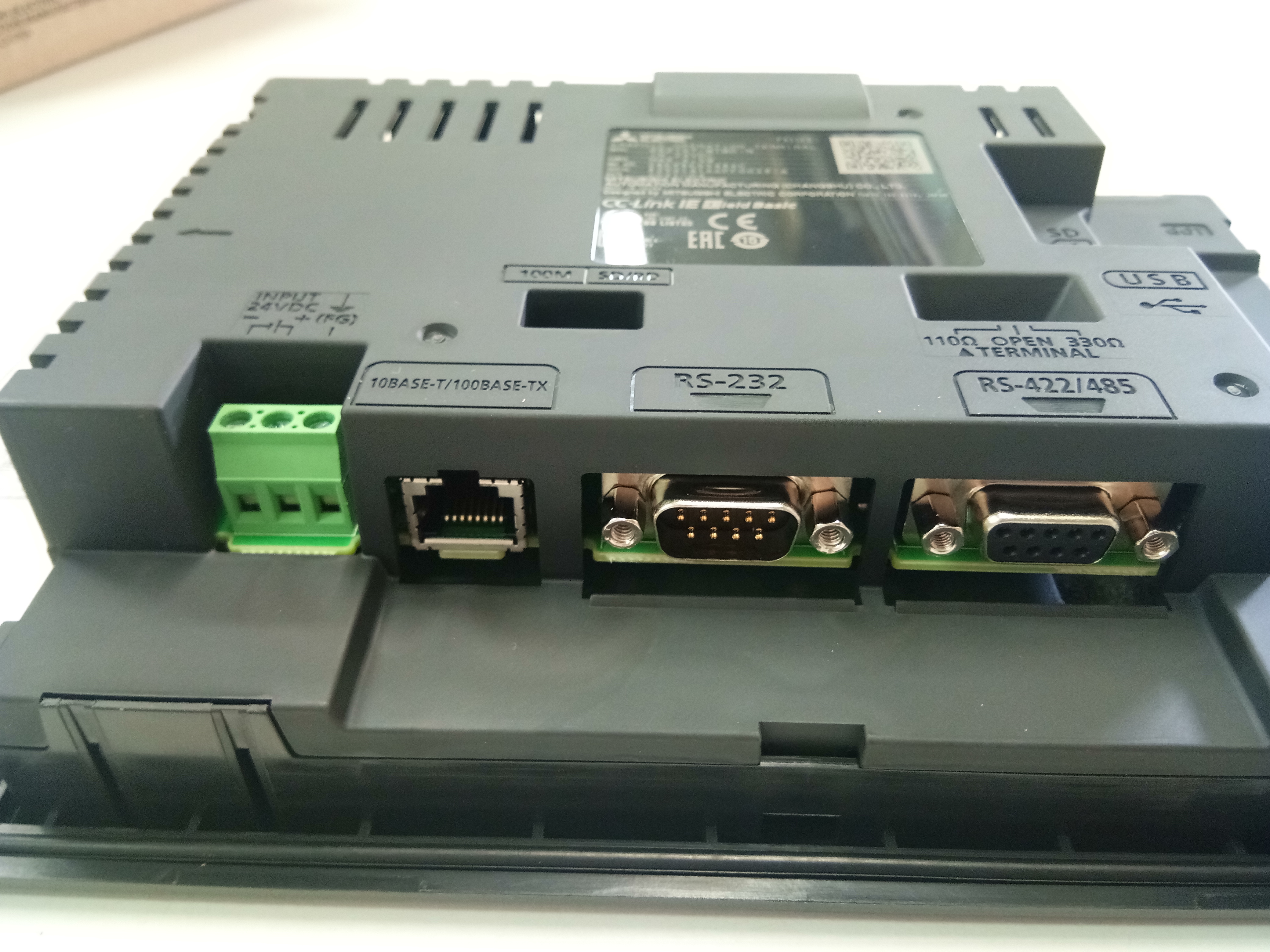 จอTOUCHSCREEN MITSUBISHI รุ่น GS2107-WTBD-N หน้าจอ 7 นิ้ว เชื่อมต่อ PLC