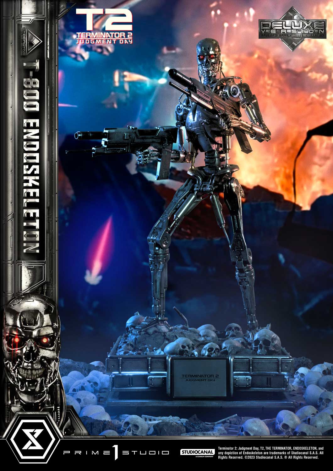 เปิดจอง : T-800 Endoskeleton: Terminator 2: Judgment Day 1/3 Scale (Deluxe Bonus)