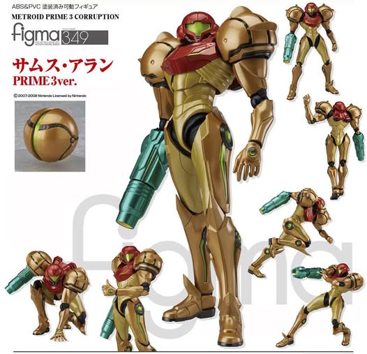 เปิดจอง figma Samus Aran: PRIME 3 ver. (Re-run)