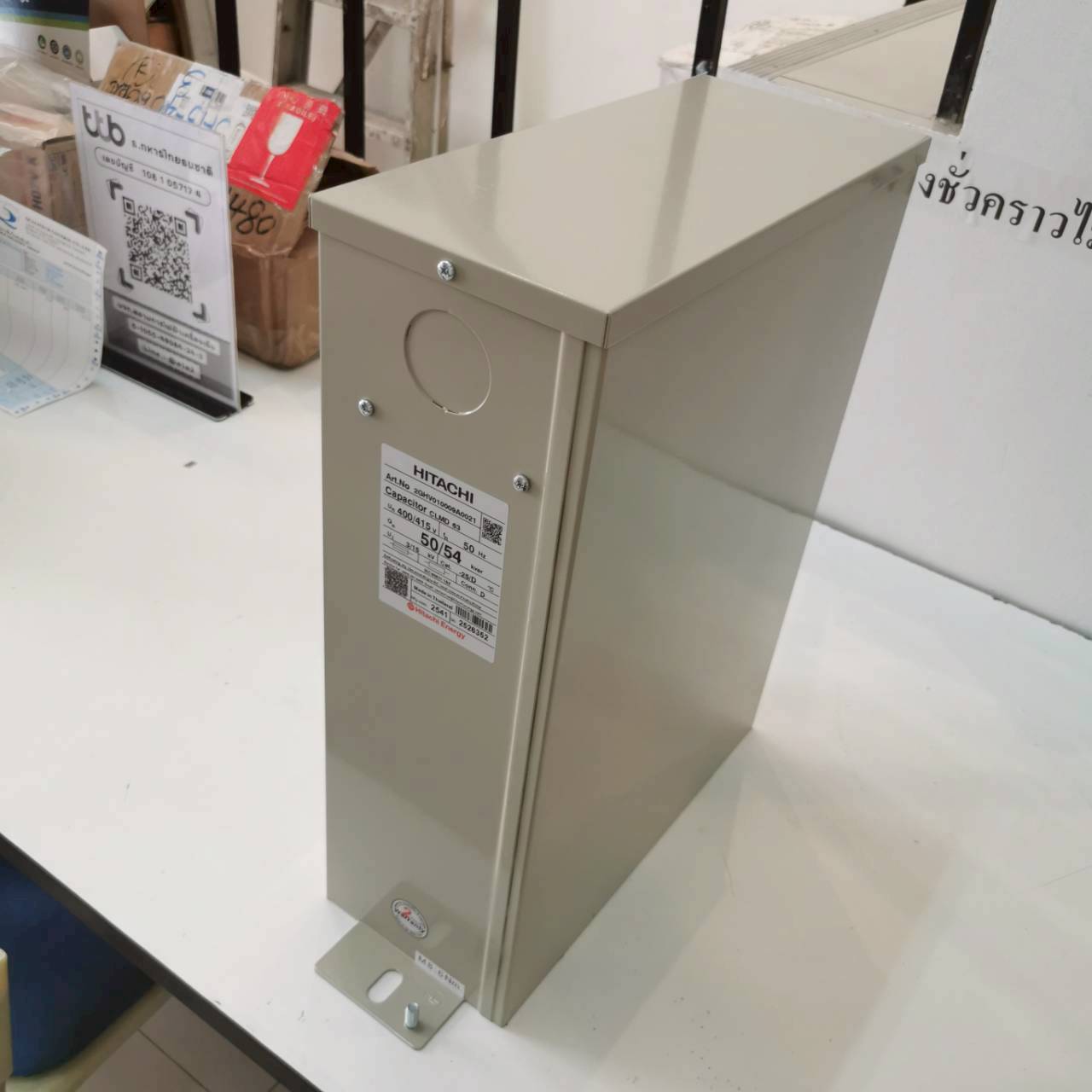 HITACHI คาปาซิเตอร์ CLMD 63 50 kVar at 400V CAPACITOR