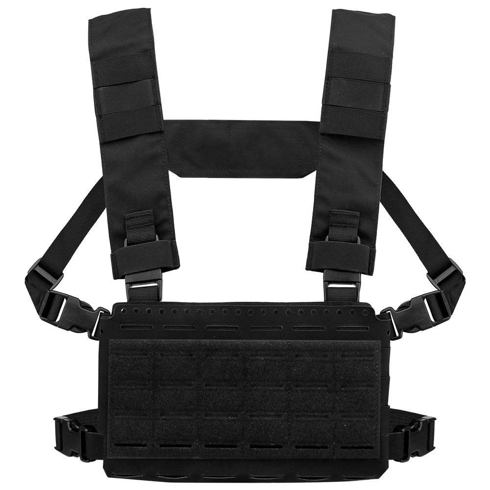 MK5 Tactical Chest Rig ( Wosport ) [ VE-85 ] 🌿 ผลิตจากผ้า Cordura 500D 🌿 มีช่องใส่แม็กกาซีน 5.56 * 3 ช่อง 🌿 แผงด้านหน้าเป็น Molle ร้อยติดอุปกรณ์ได้ 🌿 ซองแม็กกาซีนสามารถถอดได้ 🌿 ขนาด 25*17*5 cm. 🌿 น้ำหนัก 0.4