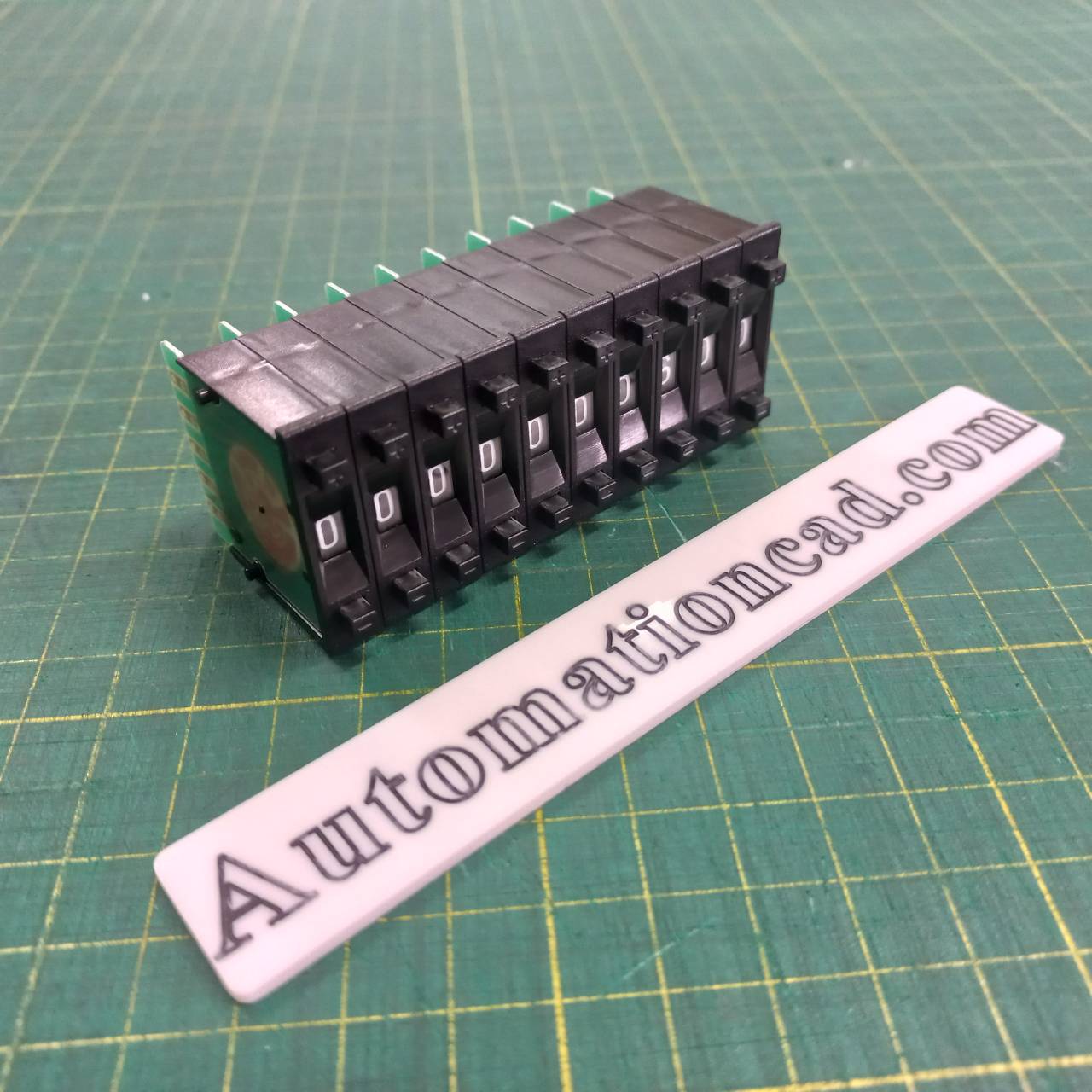 Thumbwheel Switch HAMPOLT รุ่น PF31 หางสั้น ราคาหน้าเว็บ เป็นราคาต่อชิ้น