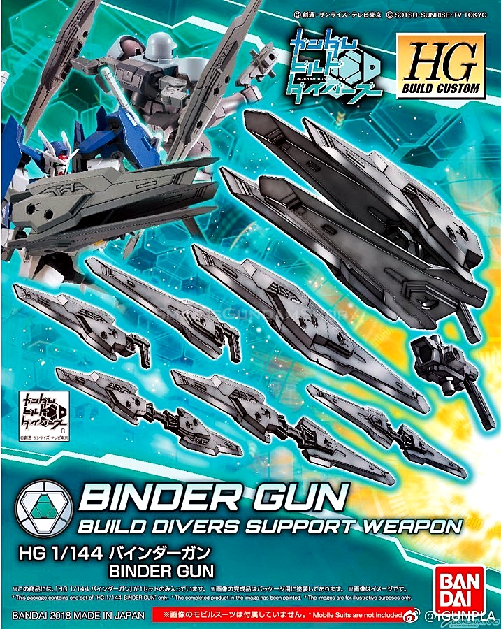 [PO]HGBC 1/144 Binder Gun[BANDAI]