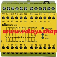 PilZ 774706 PNOZ X10 230-240VAC 6n/o 4n/c 3LED LiNE iD : RELAYS.SHOP
