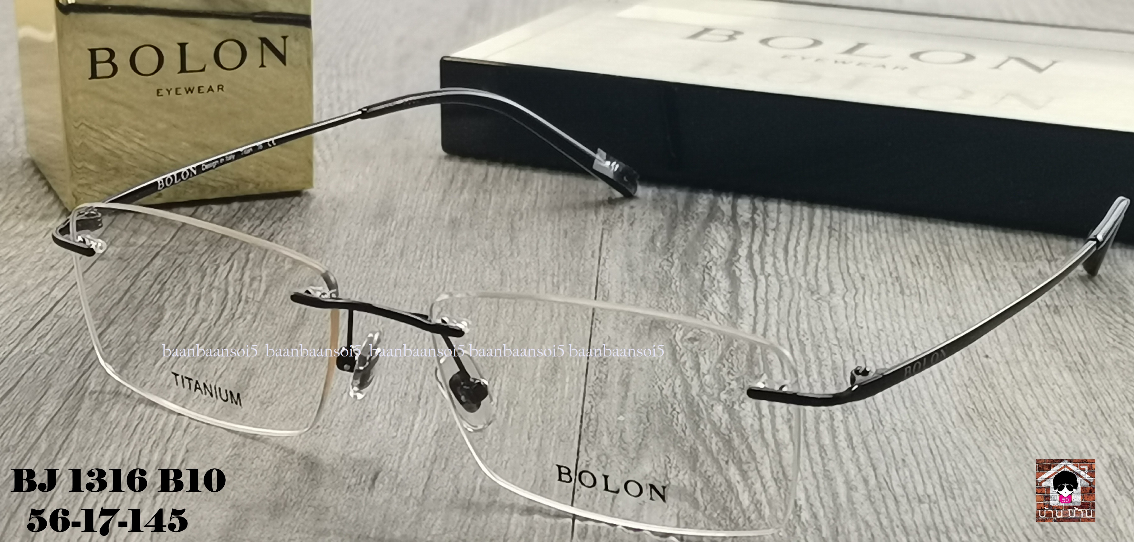 Bolon BJ 1361 B10 โปรโมชั่น กรอบแว่นตาพร้อมเลนส์ HOYA ราคา 4,490 บาท