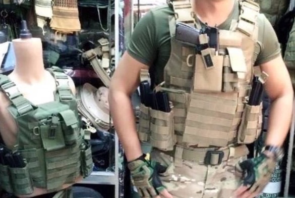 New.เสื้อเกราะ Tactical มาพรัอมอุปกรณ์ใส่แม็กพร้อม สีทราย