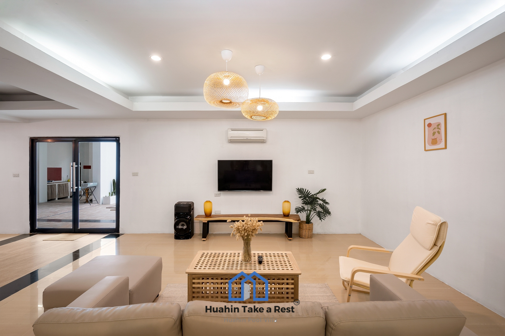 HR15043 บ้านพักหัวหิน บ้านบีชไซด์ พูลวิลล่า