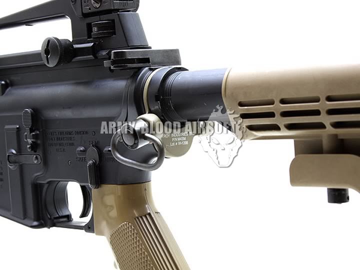 (WA M4) Troy OEM M4 QD-Sling Adapter End Plate (BK/TAN)prev next