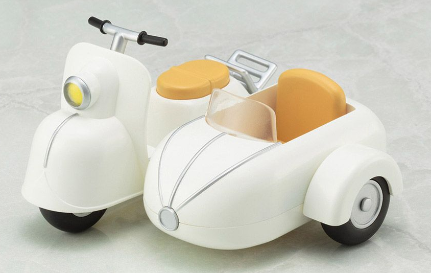 พร้อมส่ง Cu-poche Extra - Motorcycle & Sidecar (Milk White)