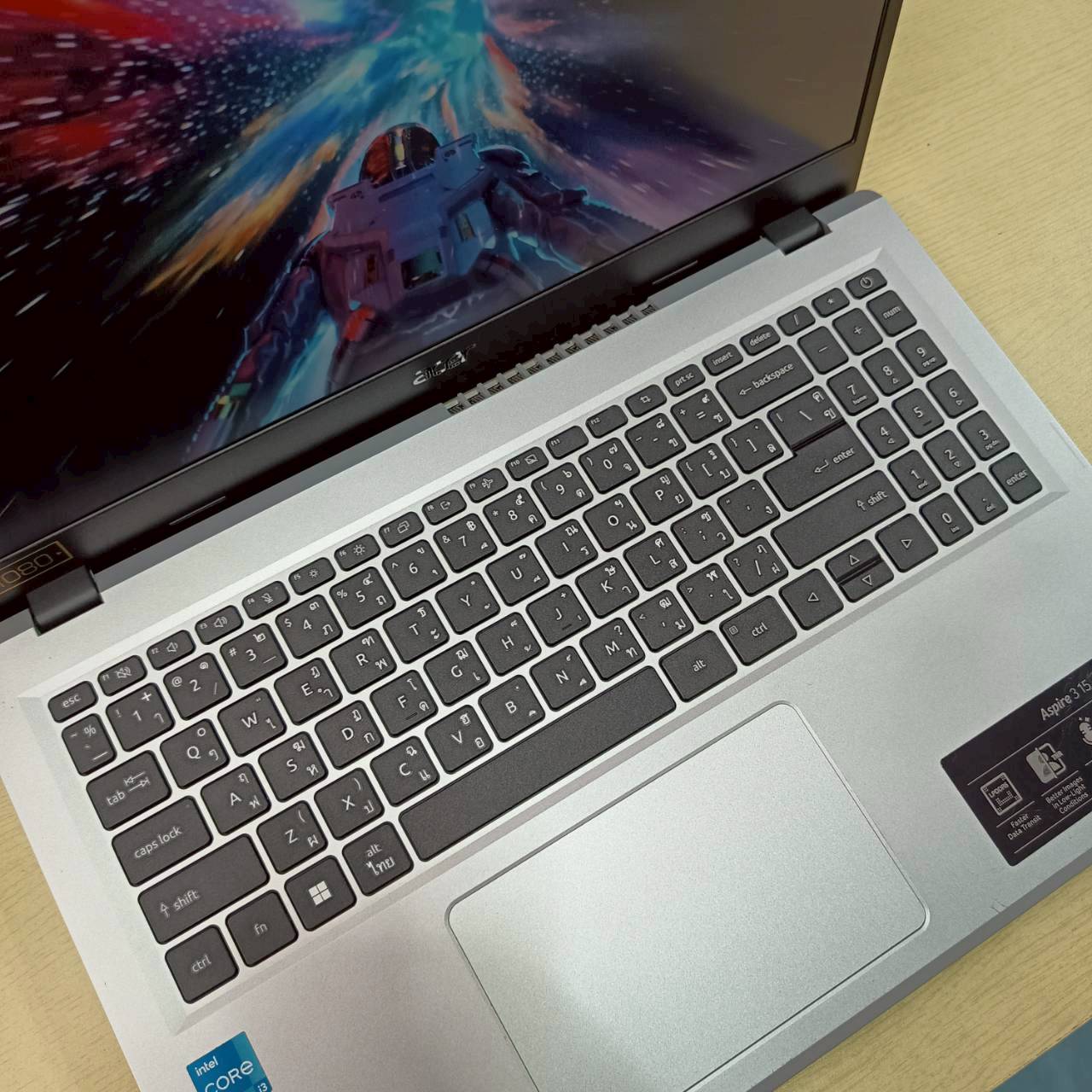 ACER ASPIRE 3 15 A315-510P-39F9 สภาพเครื่อง 80%