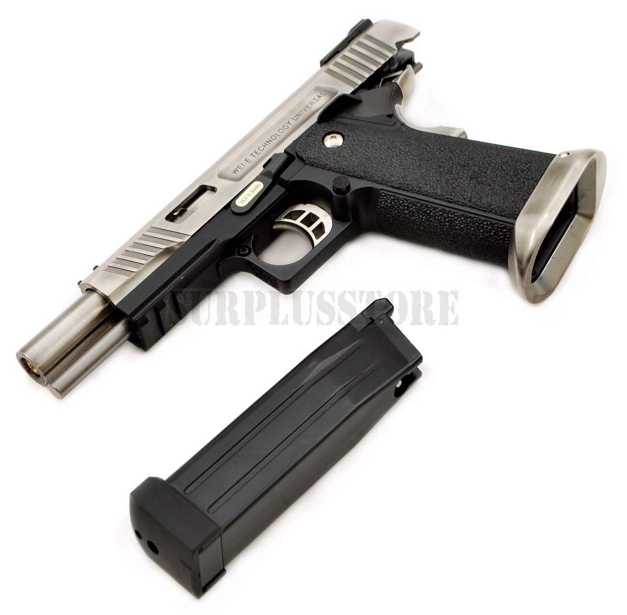 New.WE Hi-Capa 5.1 T.Rex Gas Blowback Pistol ( Silver ) ราคาพิเศษ